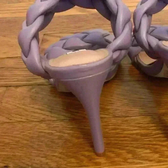 Steve Madden Kenley Lavender Braided Heels, Womens size 6.5 - Picture 8 of 16